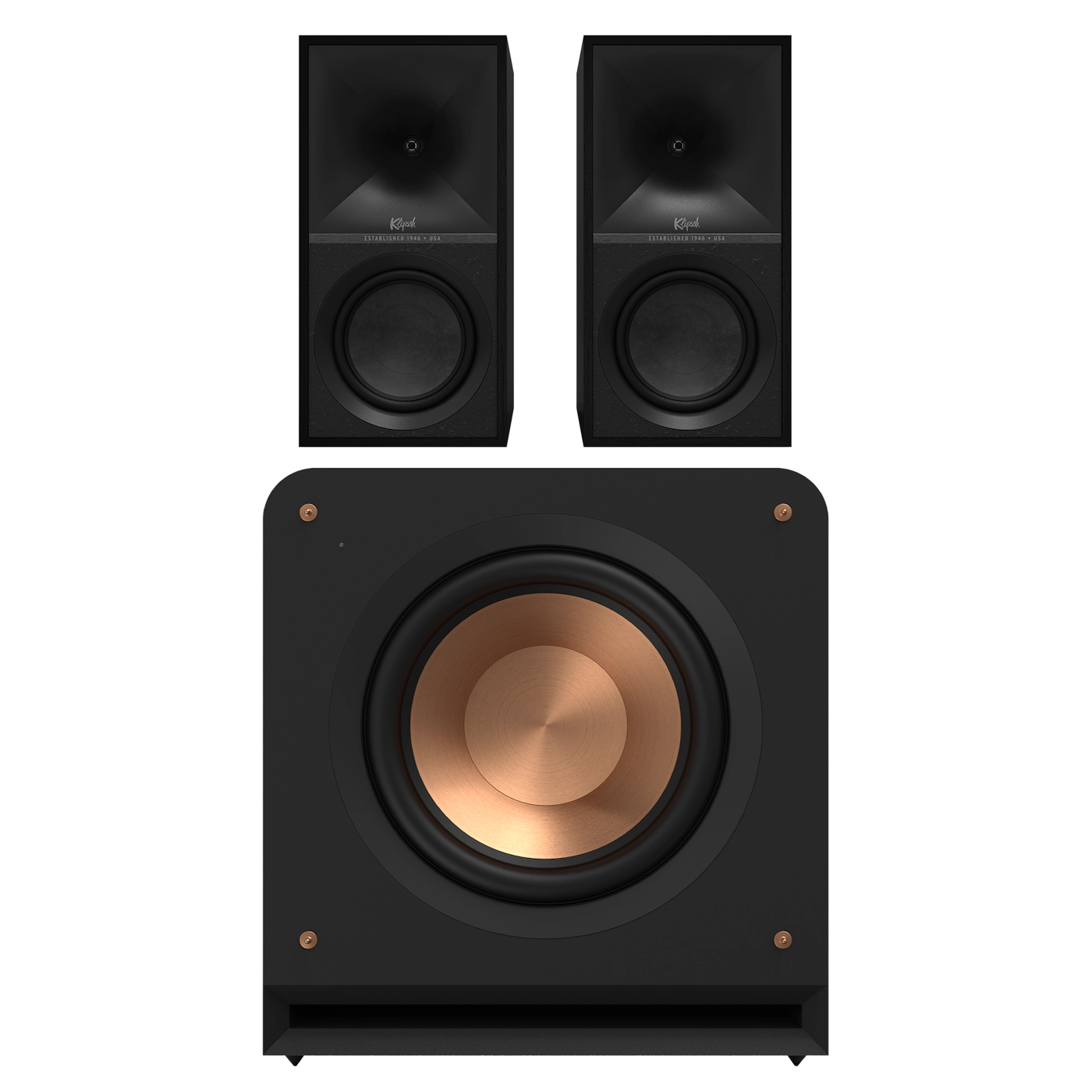 The Sevens Powered Speakers + RP-1200SW