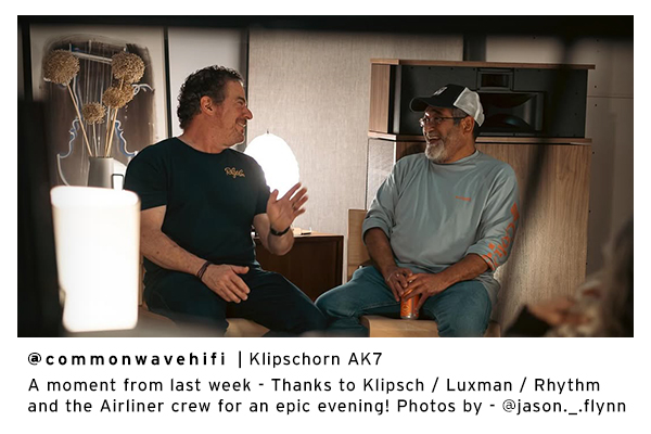 @commonwavehifi | Klipschorn AK7