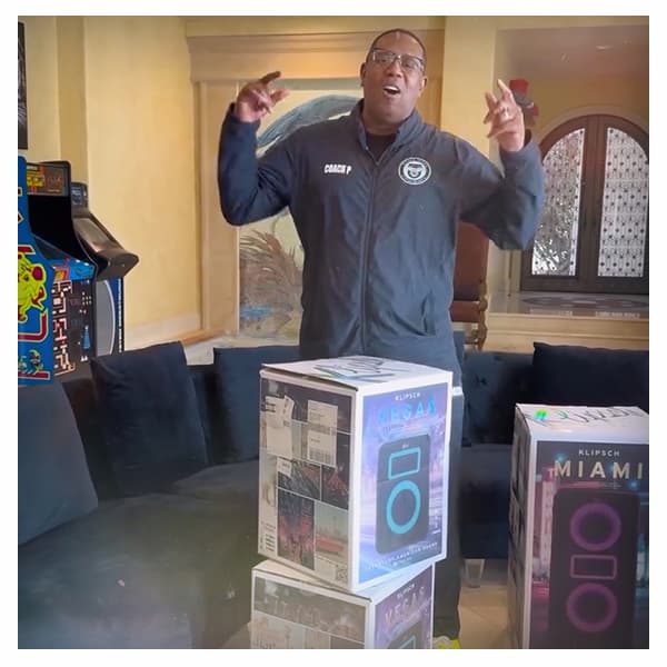 Master P with Klipsch Vegas and Miami Party Speakers- SEE HOW FANS ARE ROCKING KLIPSCH AT HOME