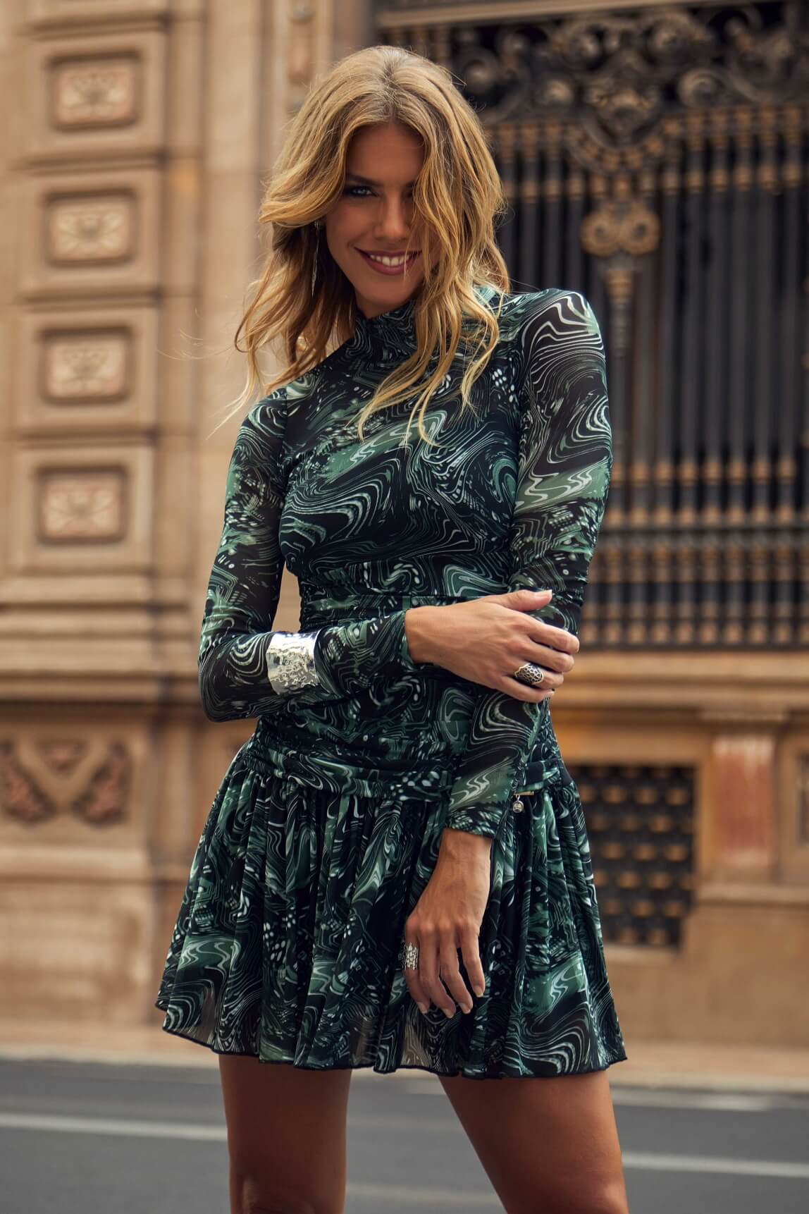 Vestido Aquaaura Camaleónica By Capriche