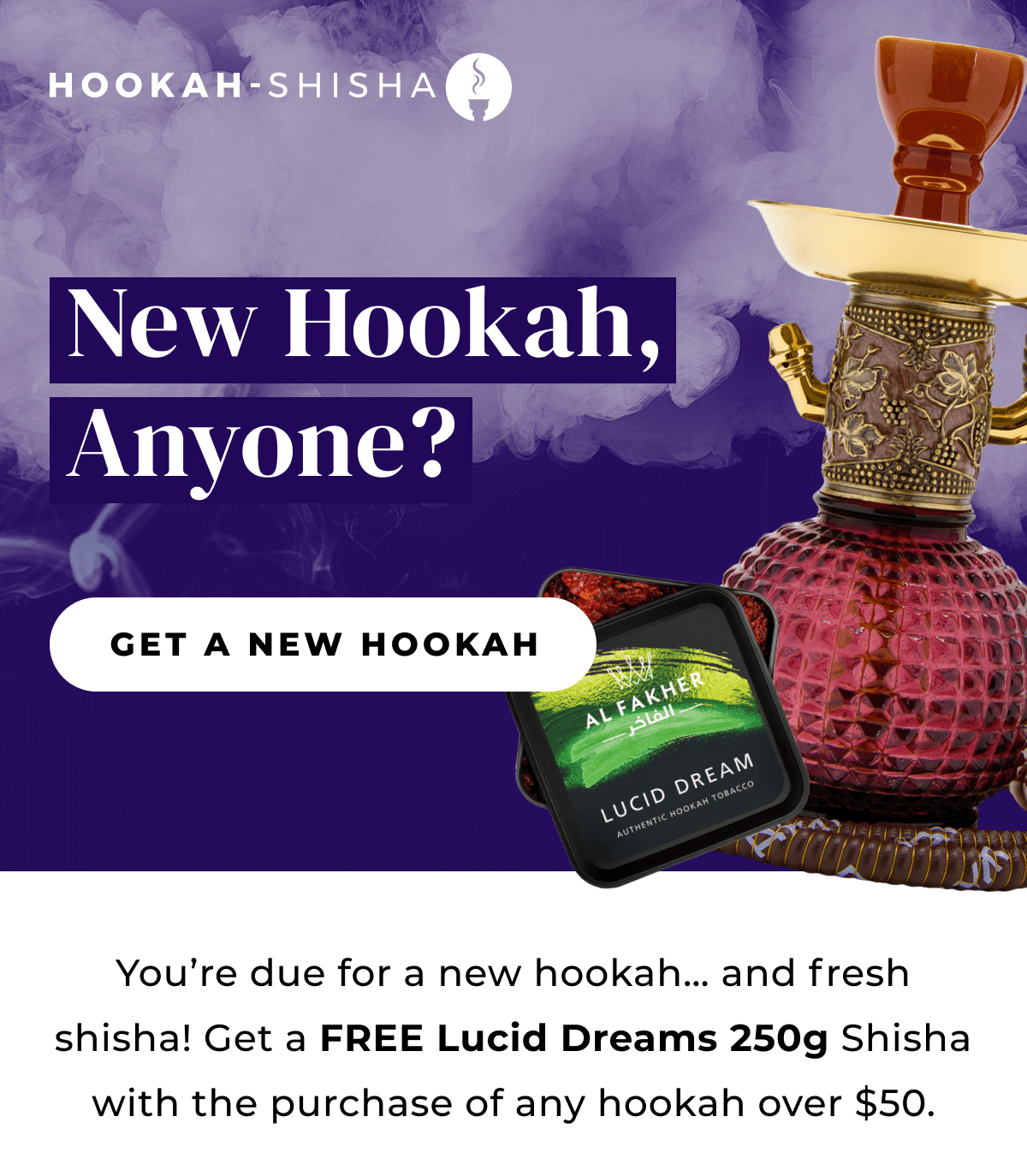 🚨 This is not a drill! 🚨 Hookah Shisha