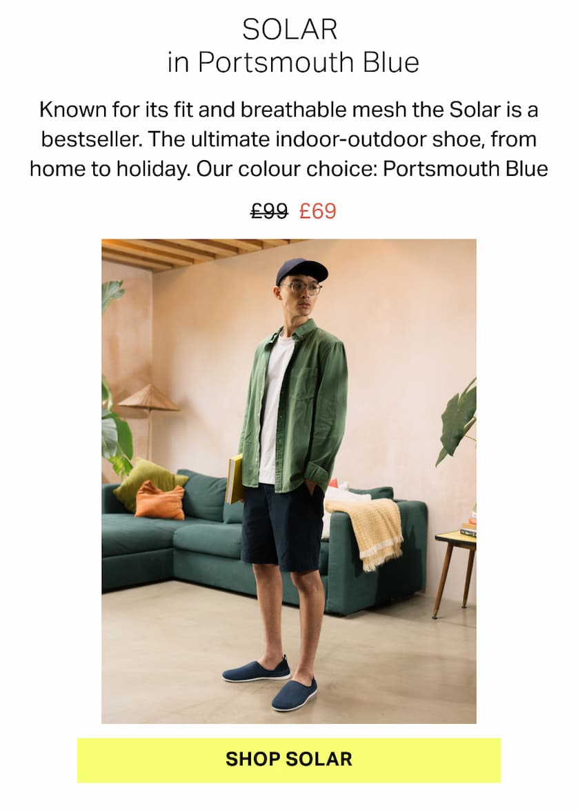 Mahabis Solar Portsmouth Blue