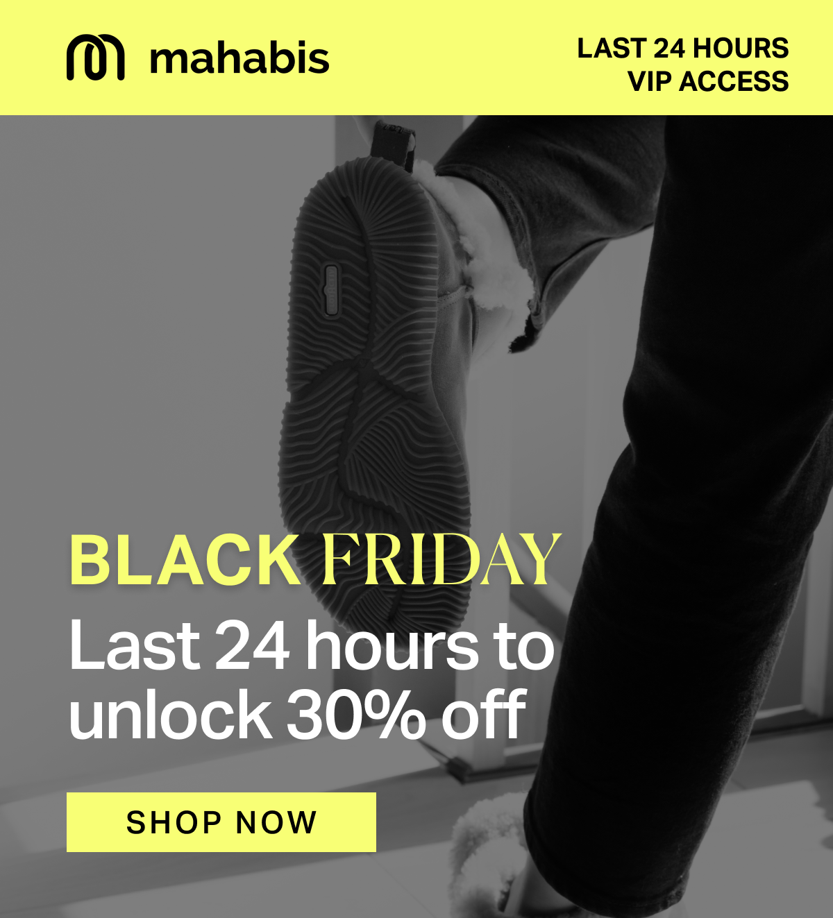 Black Friday | Last 24 hours to unlock 30% off