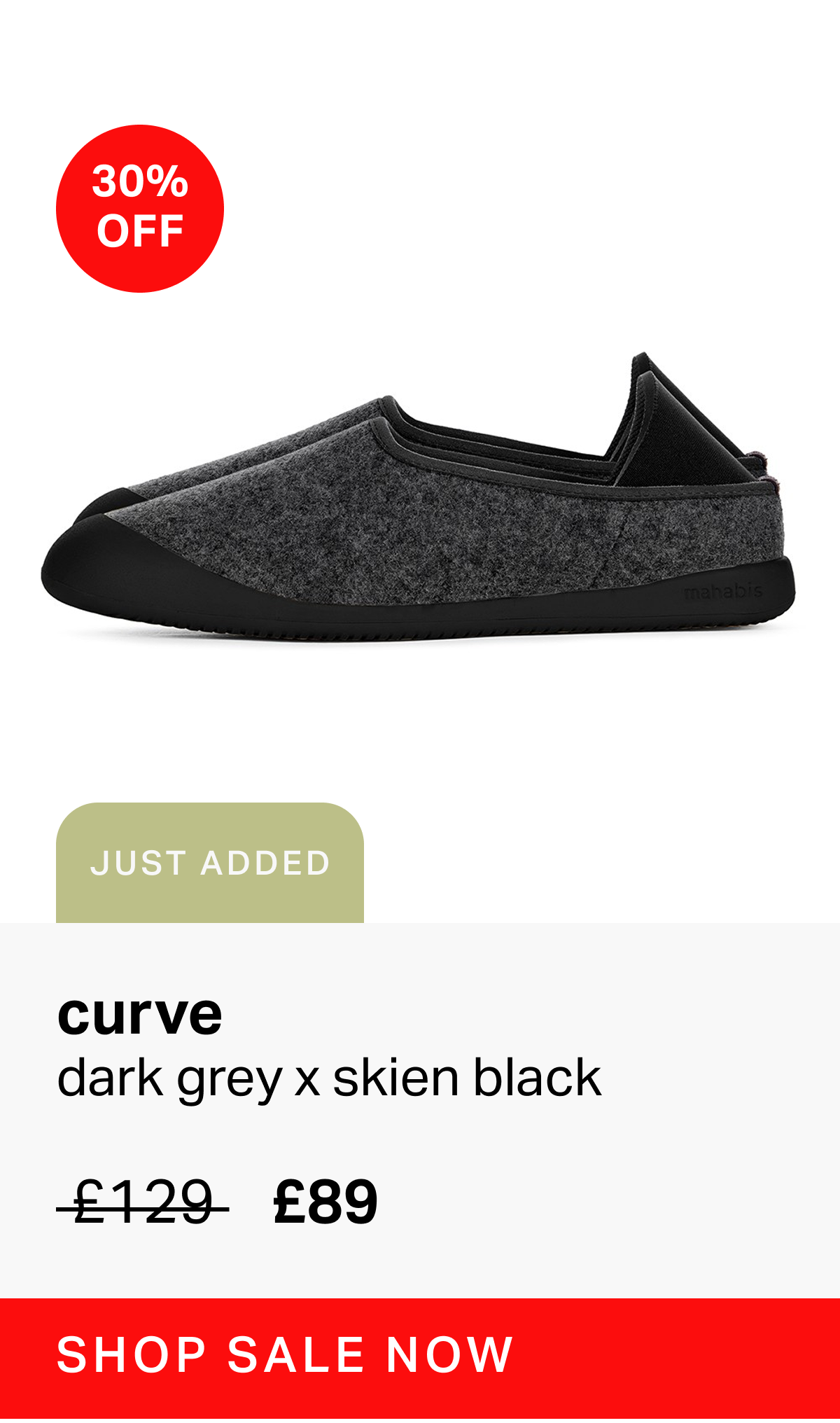 curve dark grey x skien black