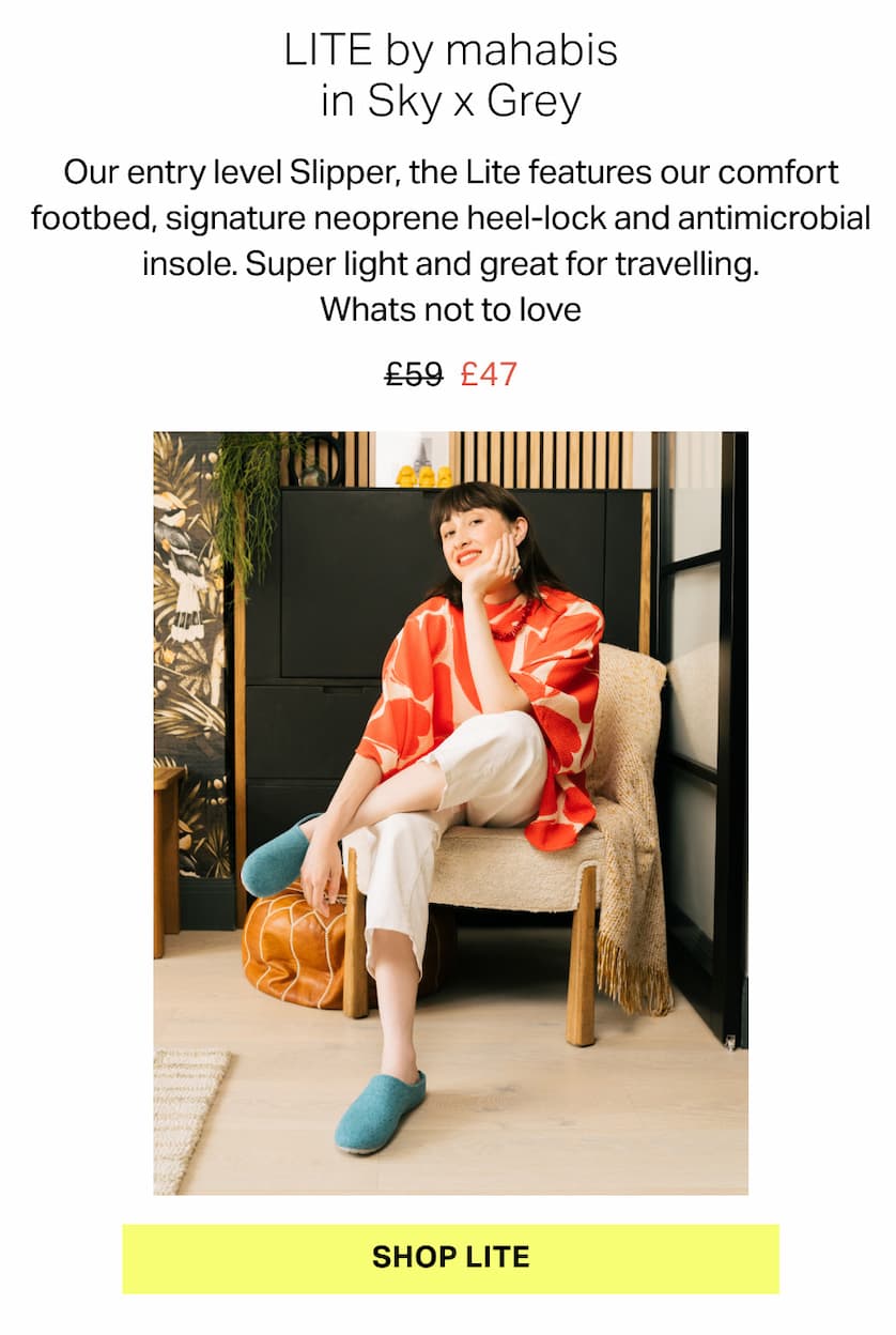 Mahabis Lite Sky Grey