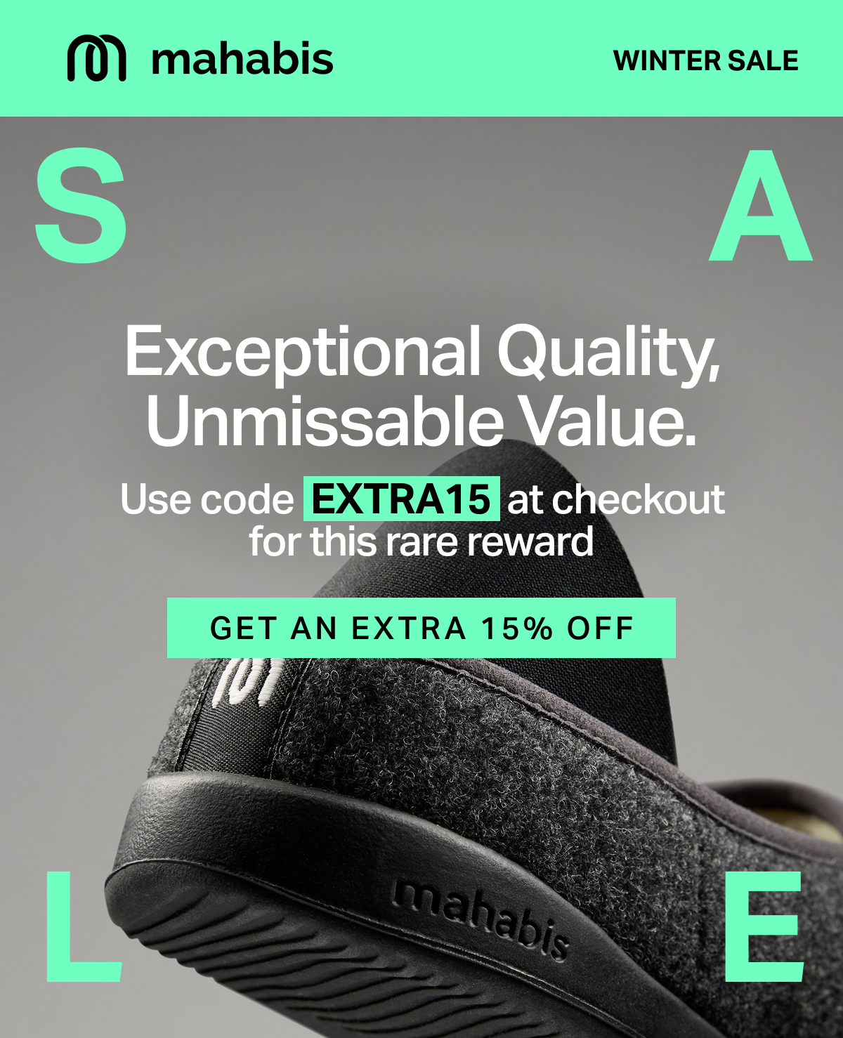 GET AN EXTRA 15% OFF