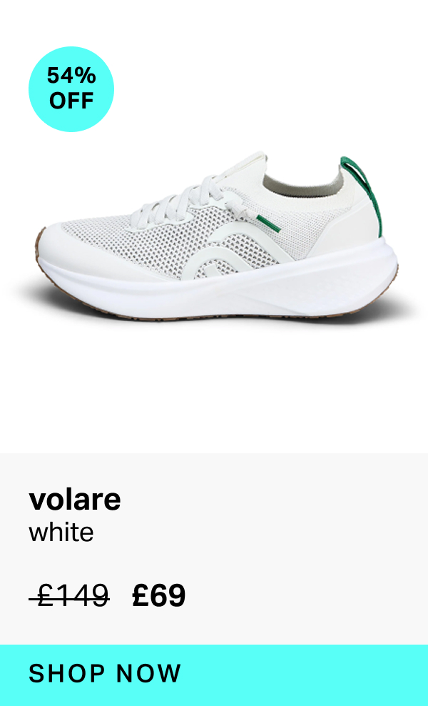 54% off volare in white