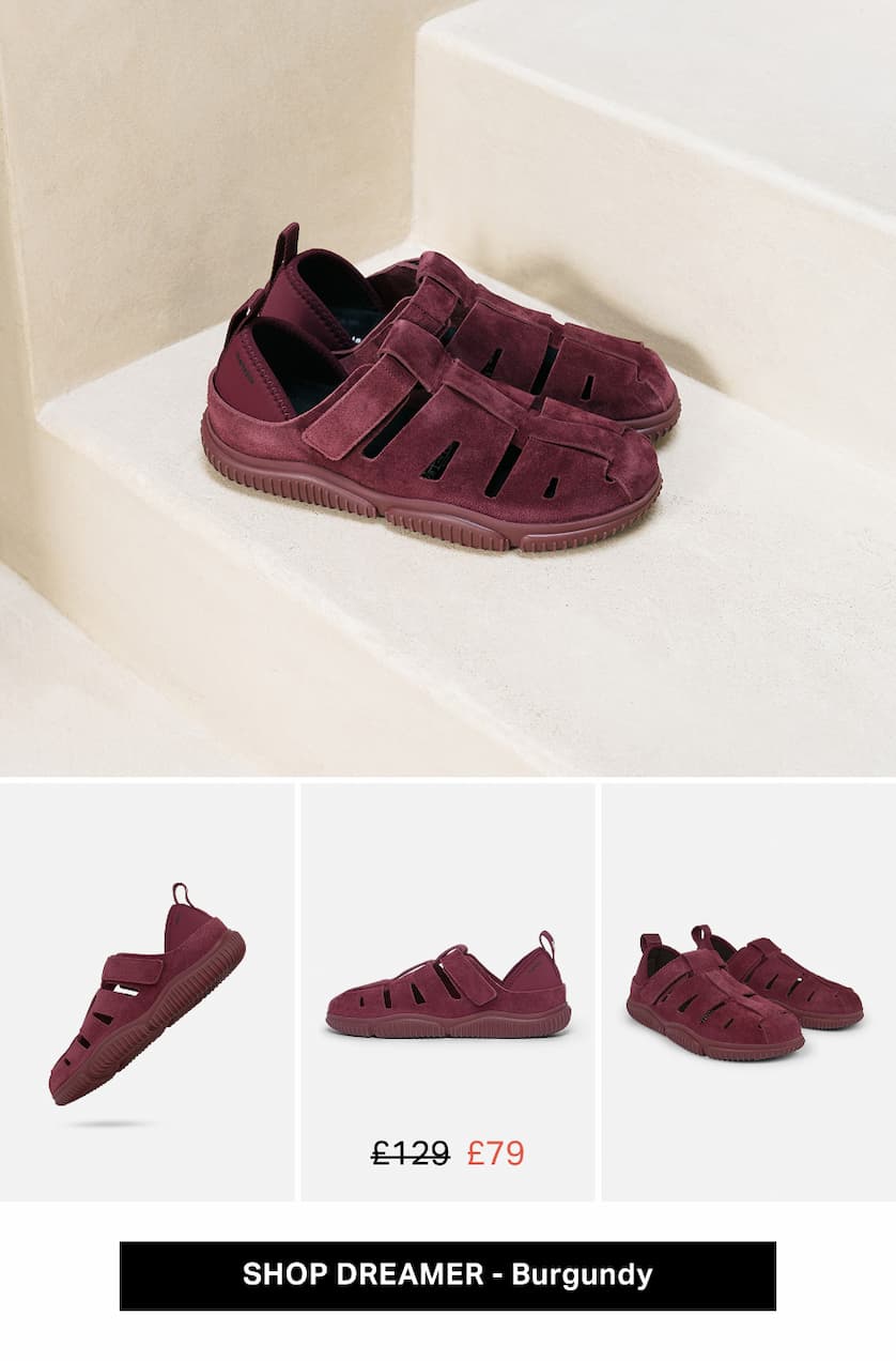 Mahabis Dreamer Burgundy