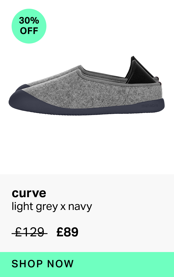 curve in light grey x navy