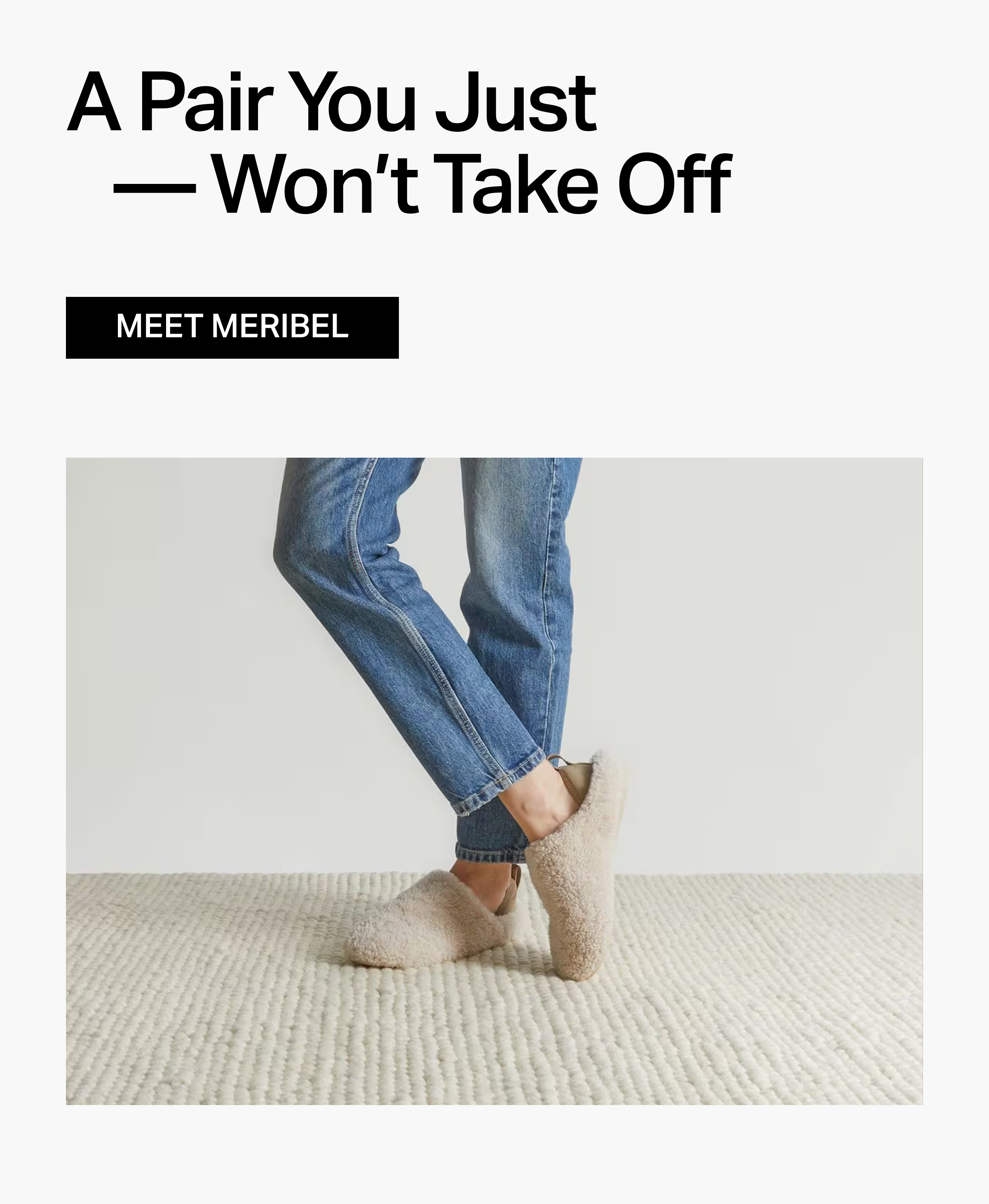 A Pair You Just Won’t Take Off