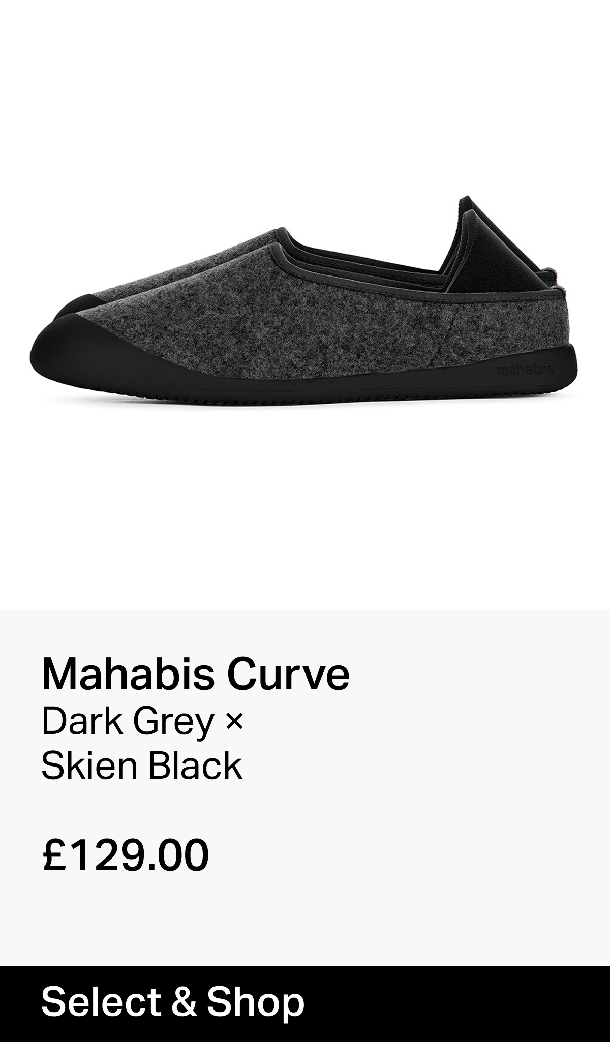 Dark Grey x Skien Black