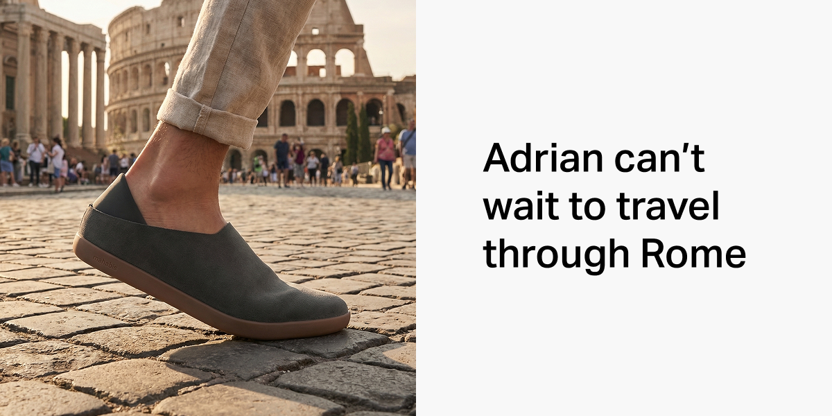 Adrian can’t wait to travel through Rome