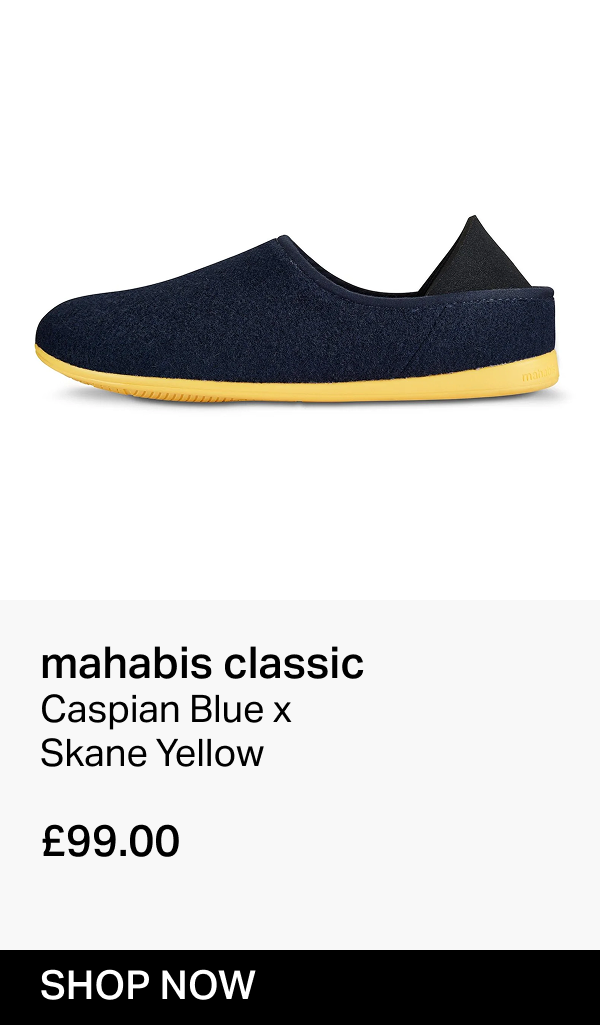 mahabis classic Caspian Blue x  Skane Yellow