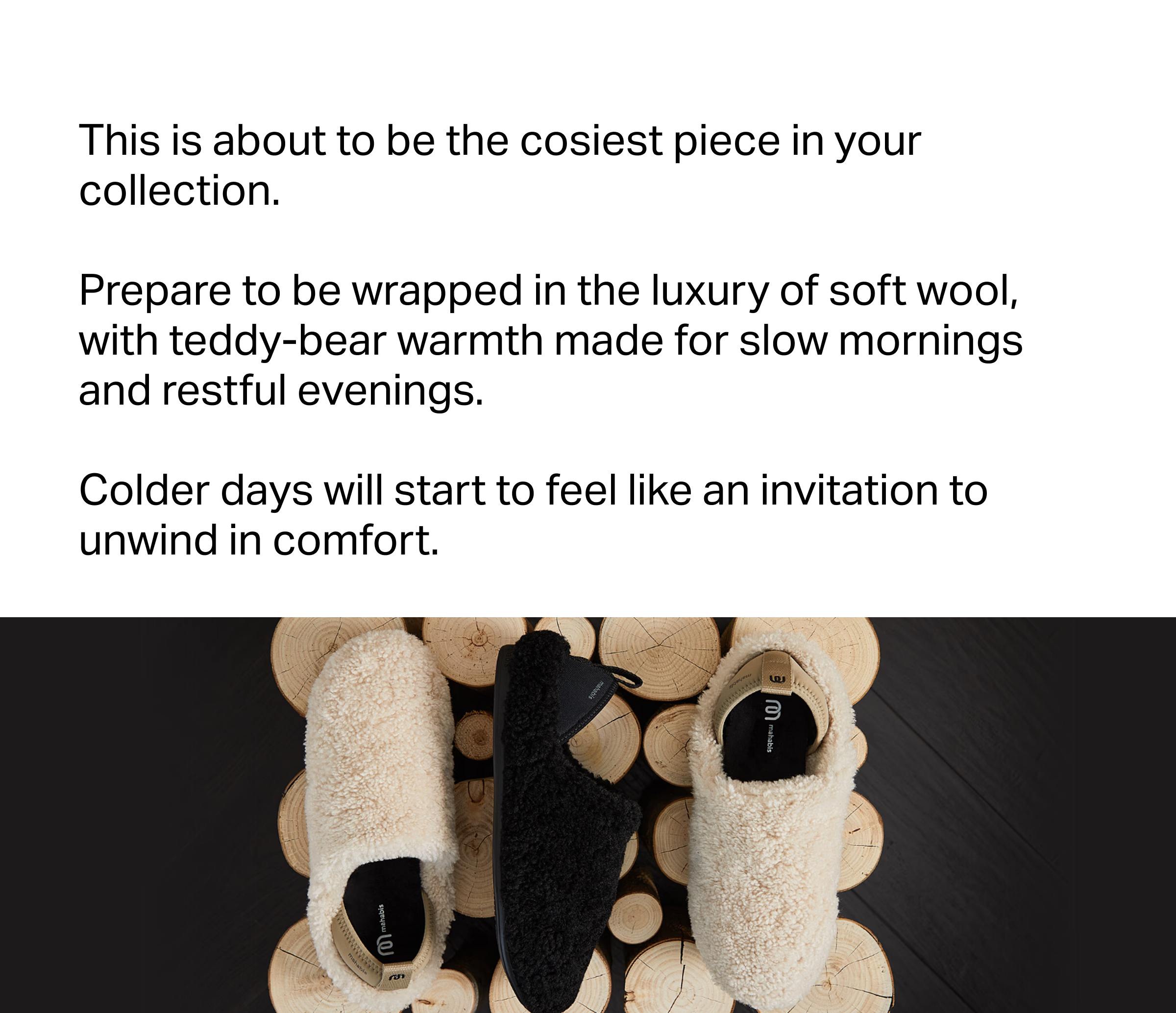 This is about to be the cosiest piece in your collection. 