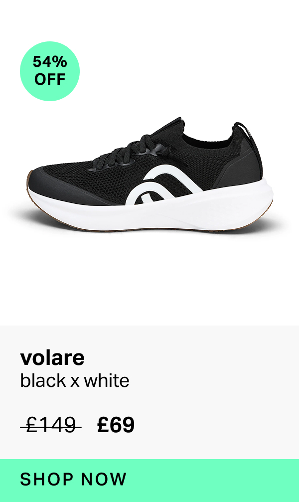 54% off volare in black x white