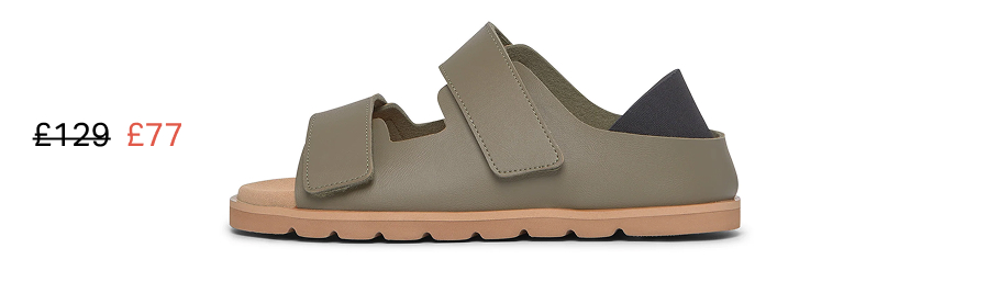 Mahabis Tova Sandals Khaki