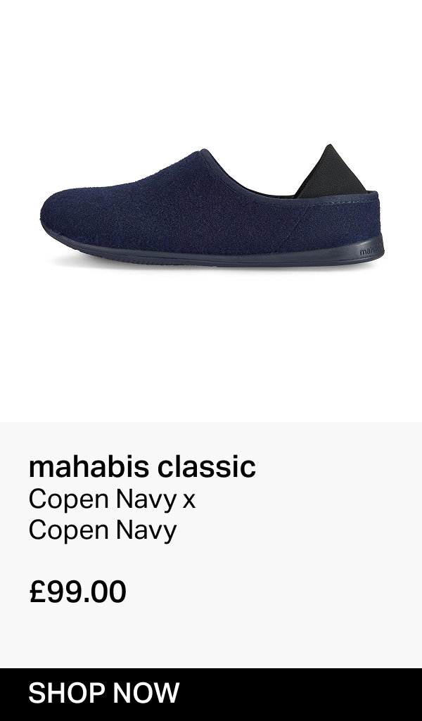 mahabis classic Copen Navy x  Copen Navy