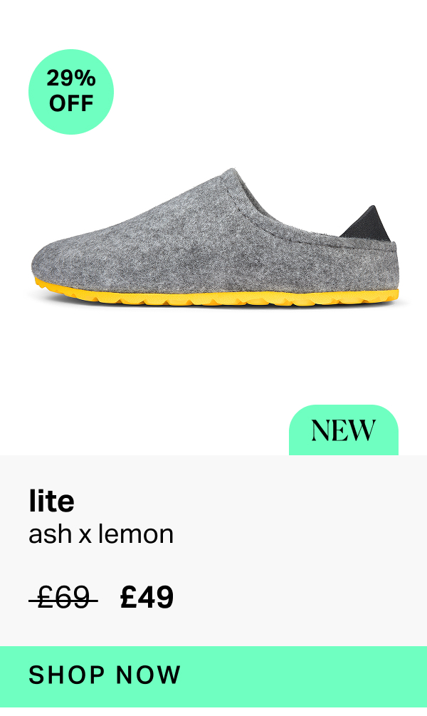 29% off lite in ash x lemon