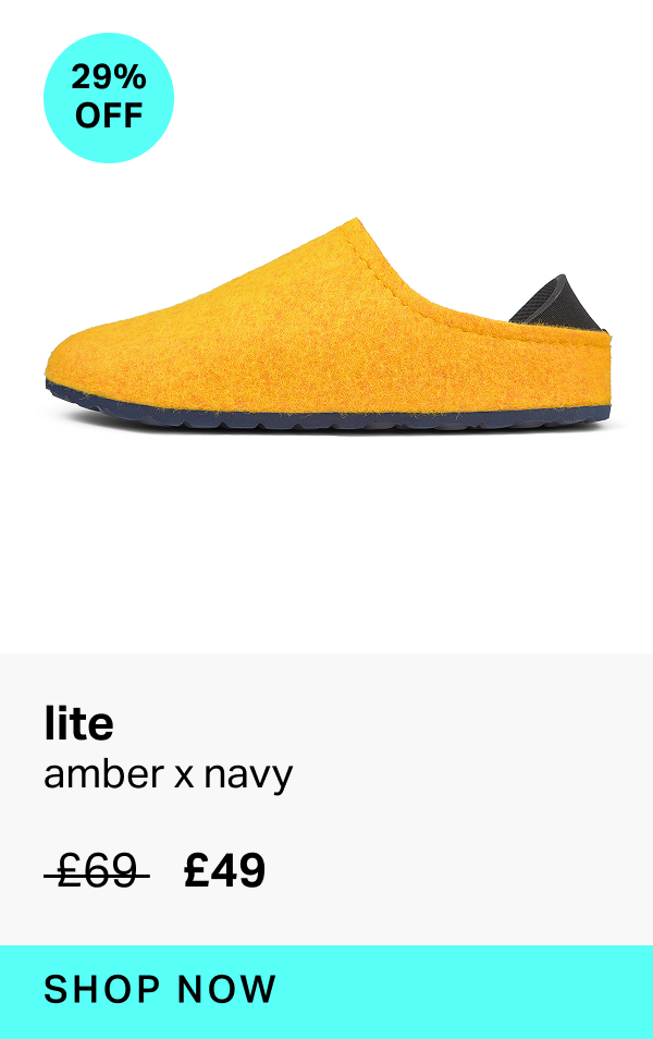 lite amber x navy