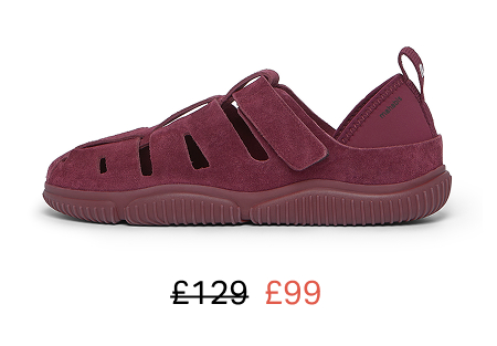 Mahabis Dreamer Sandals in Burgundy