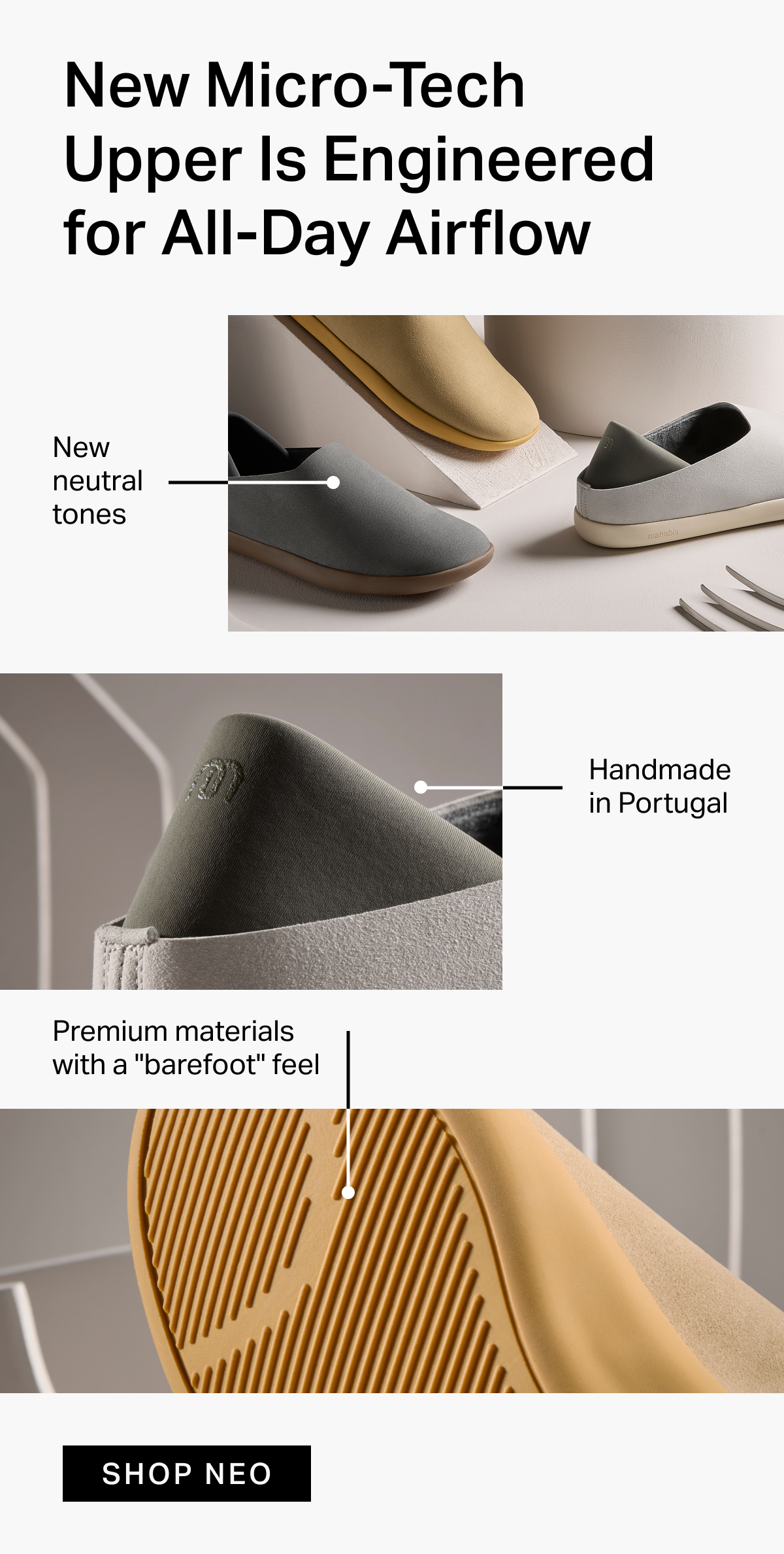 New Micro-Tech Upper Is Engineered for All-Day Airflow