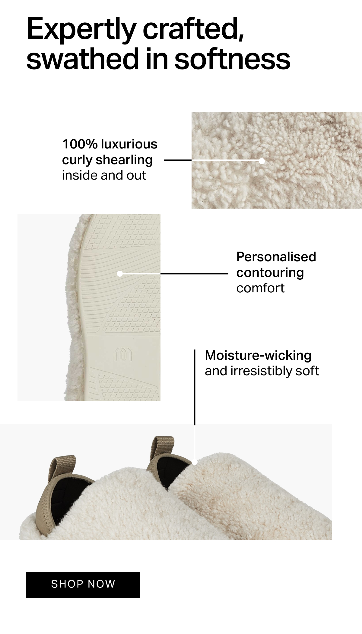 Expertly Crafted, Swathed in Softness