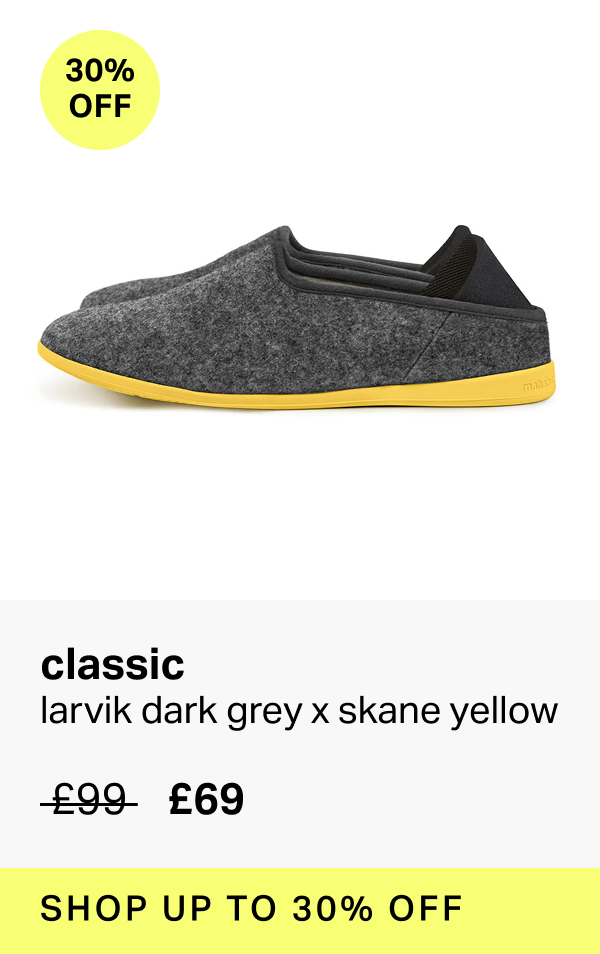 classic larvik dark grey x skane yellow
