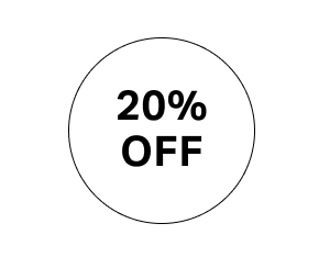 20% off