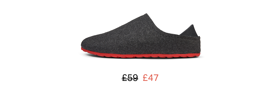 Mahabis Lite Slate & Red