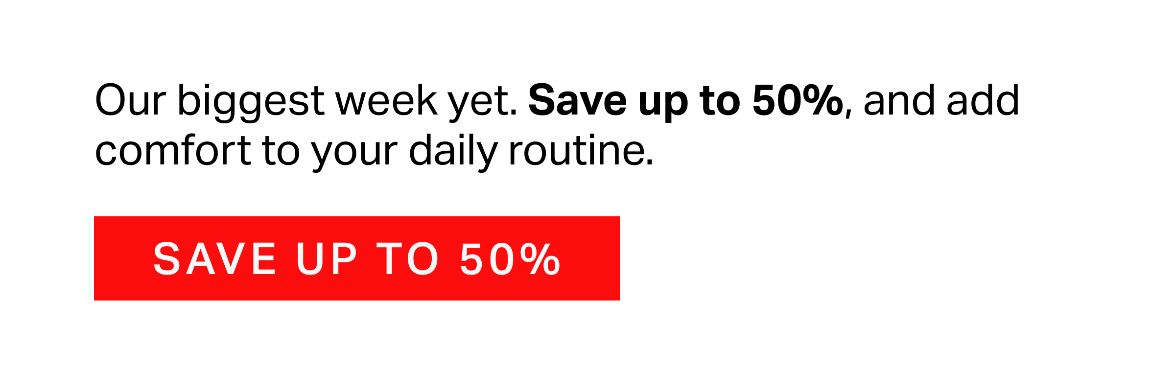 Final 24 hours to take an extra 15% on top of current Black Friday markdowns. Use EXTRA15 at checkout before the offer ends.