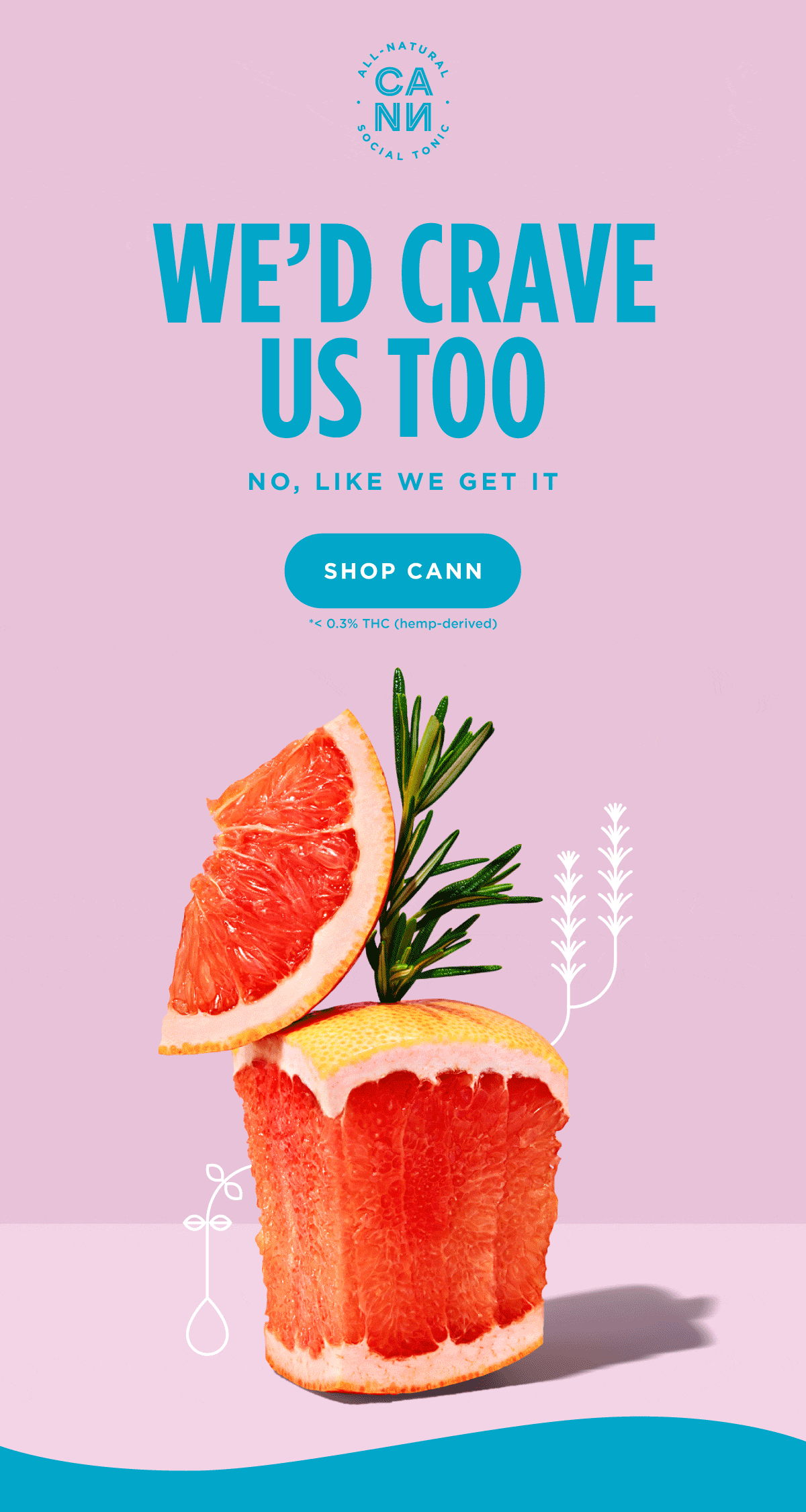WE'D CRAVE US TOO. No, like we get it [SHOP CANN]