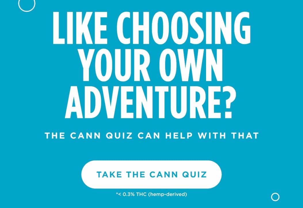 LIKE CHOOSING YOUR OWN ADVENTURE? [Take the Cann Quiz]