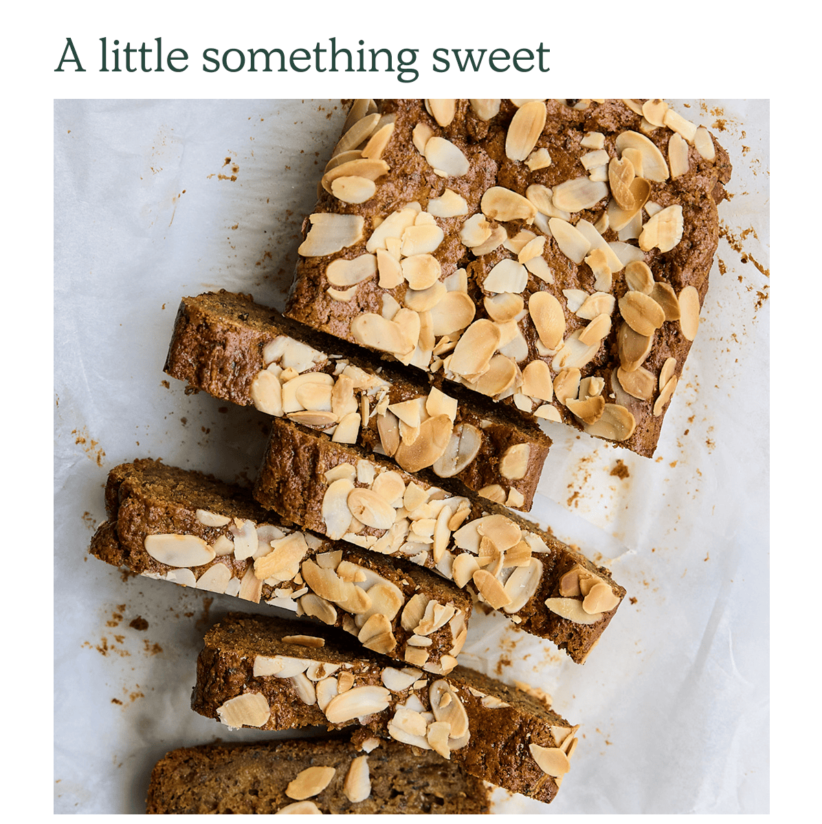 A little something sweet