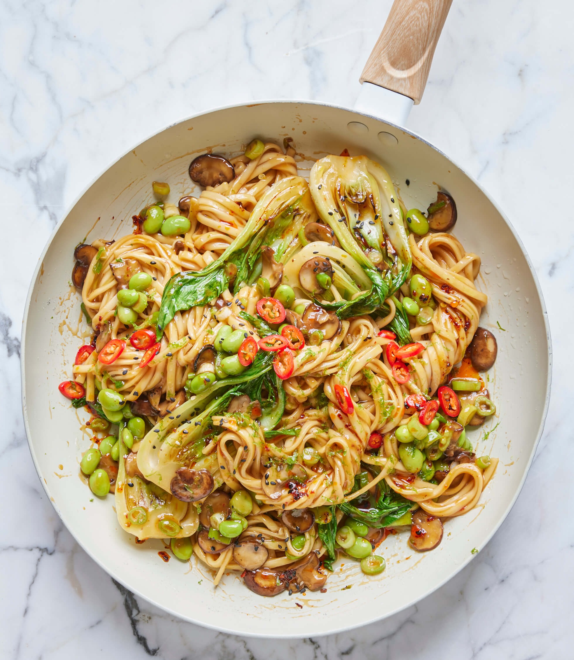 Fiery Udon Noodles