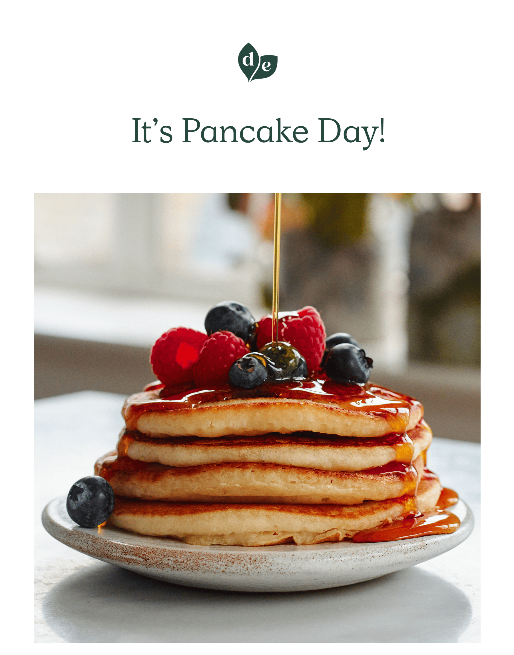 It's Pancake Day ! 