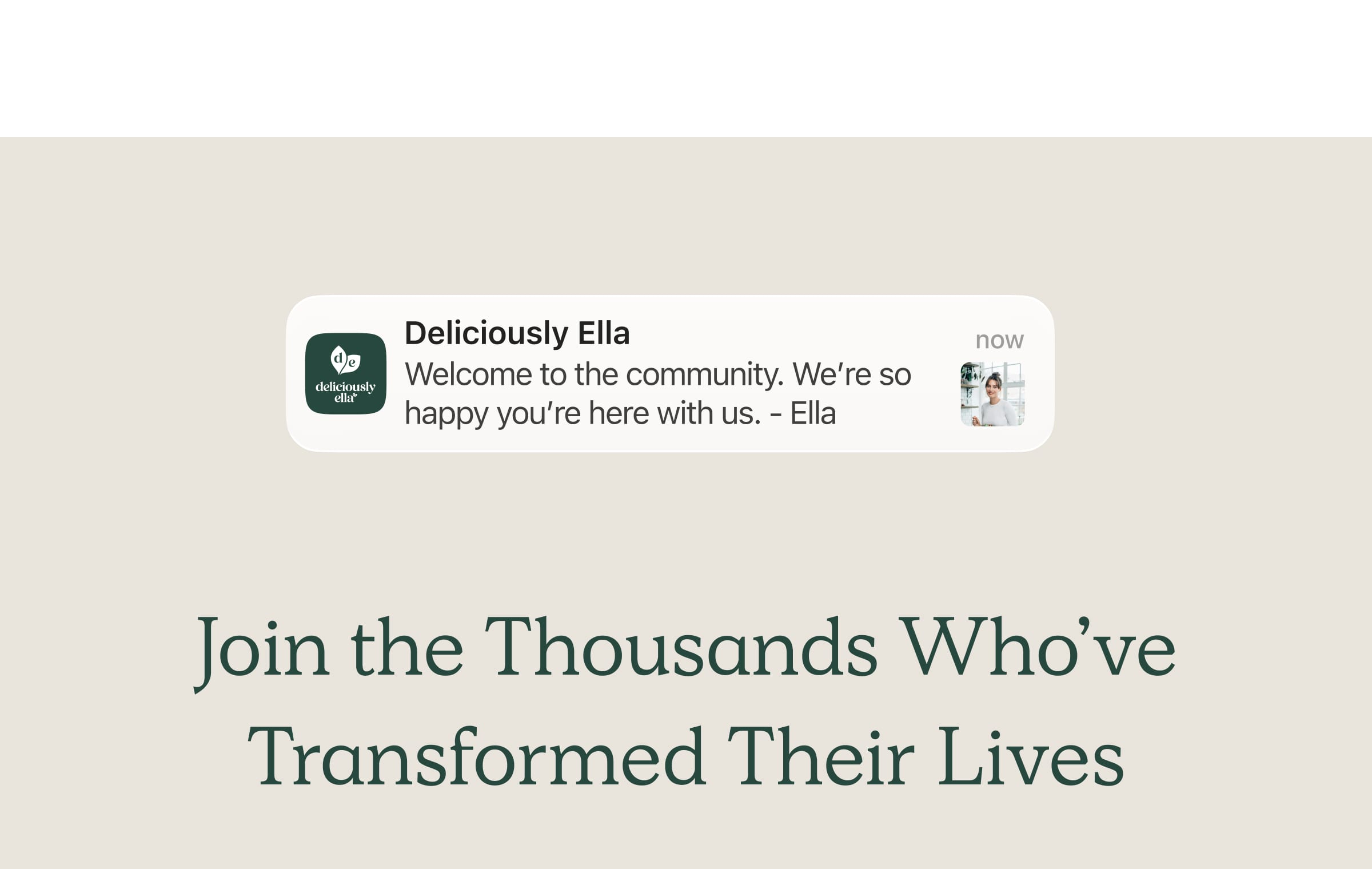 Join the Thousands Who've Transformed Their Lives