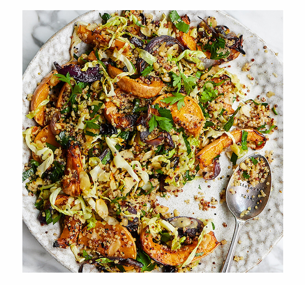 Warm Roasted Squash & Quinoa Salad