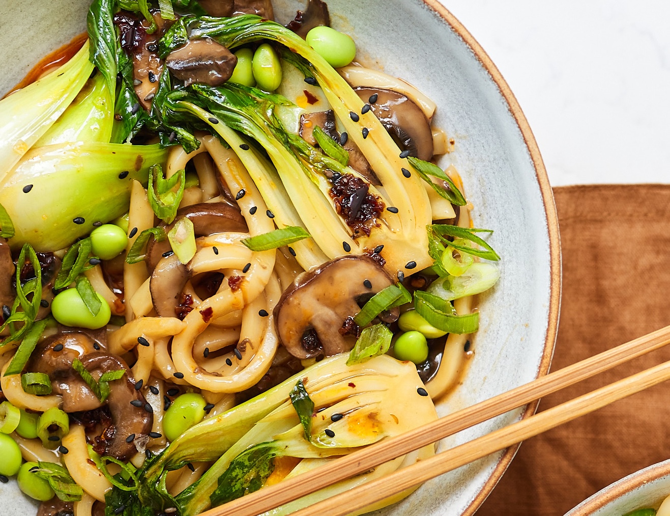 Fiery Udon Noodles