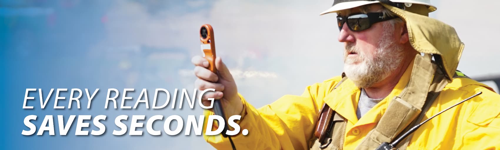 an image of a man in a yellow jacket and hat holding a carrot