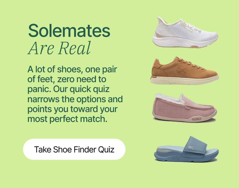 Find your solemate - Take our shoe finder quiz!