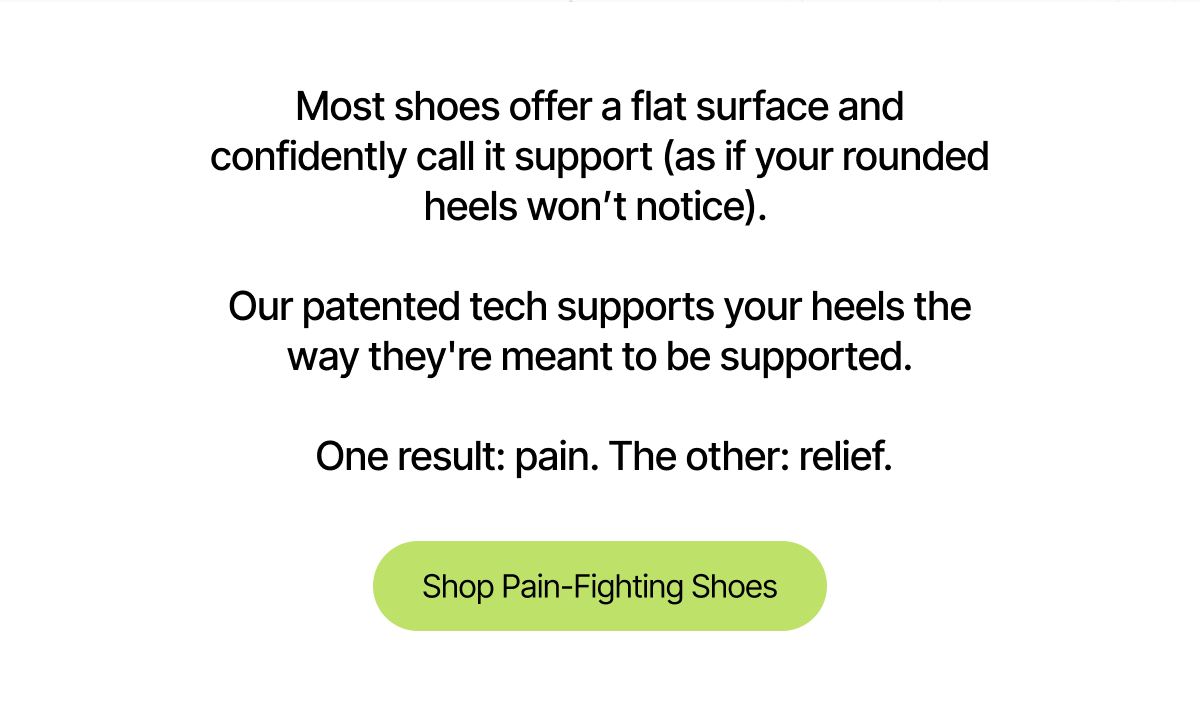 Shop Pain-Fighting Shoes for Men & Women