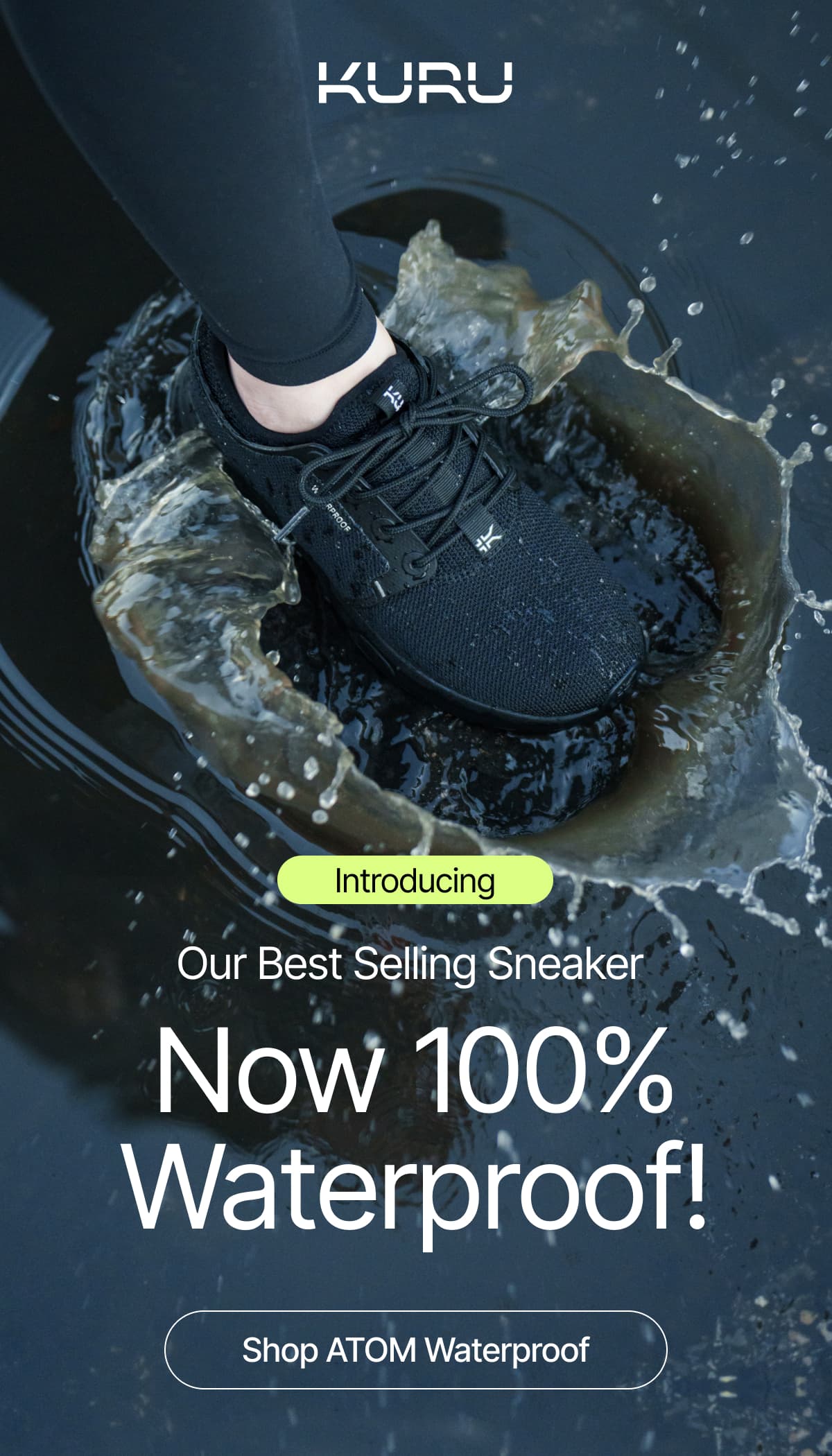 Shop ATOM Waterproof. Our Best Selling Sneaker