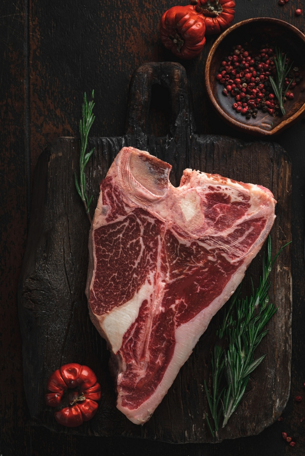 Vaca - T-bone — fotografia ilustrativa do produto