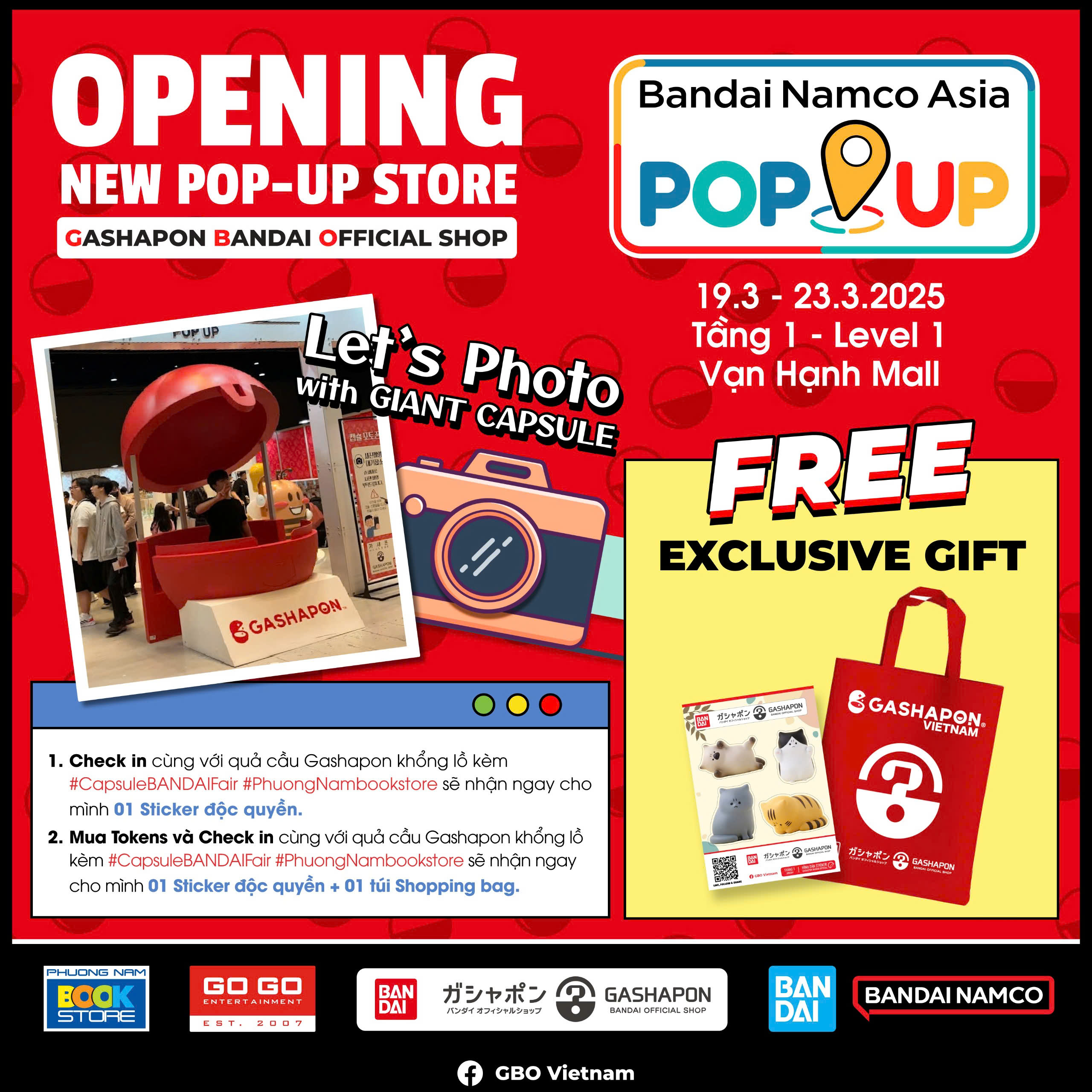 BANDAI NAMCO ASIA POP UP 2025 @ VIETNAM