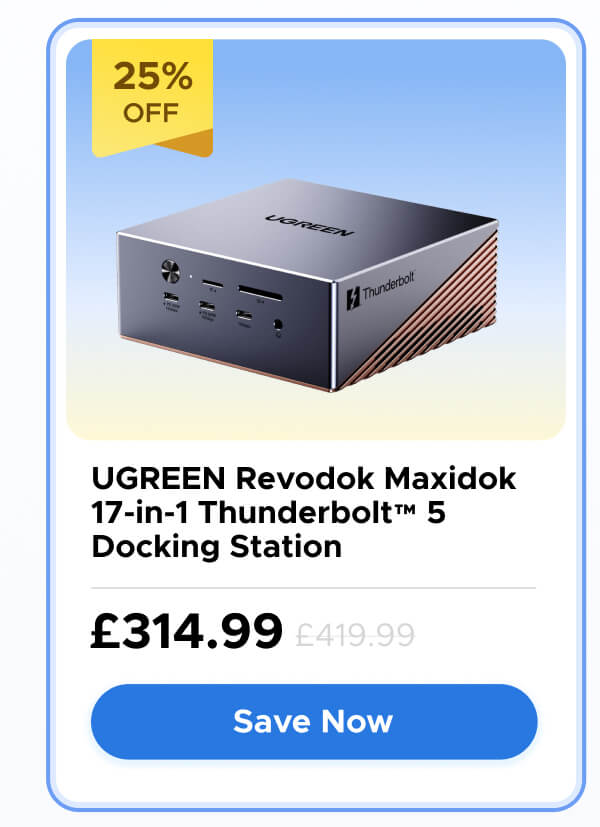  UGREEN Revodok Maxidok 17-in-1 Thunderbolt™ 5 Docking Station