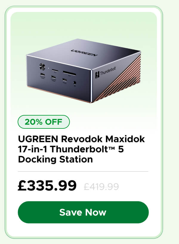 UGREEN Revodok Maxidok 17-in-1 Thunderbolt™ 5 Docking Station