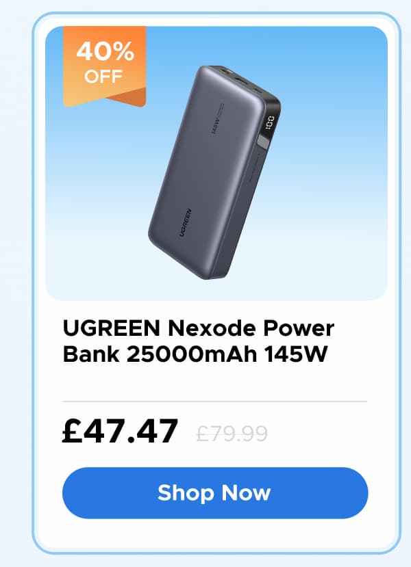 UGREEN Nexode Power Bank 25000mAh 145W