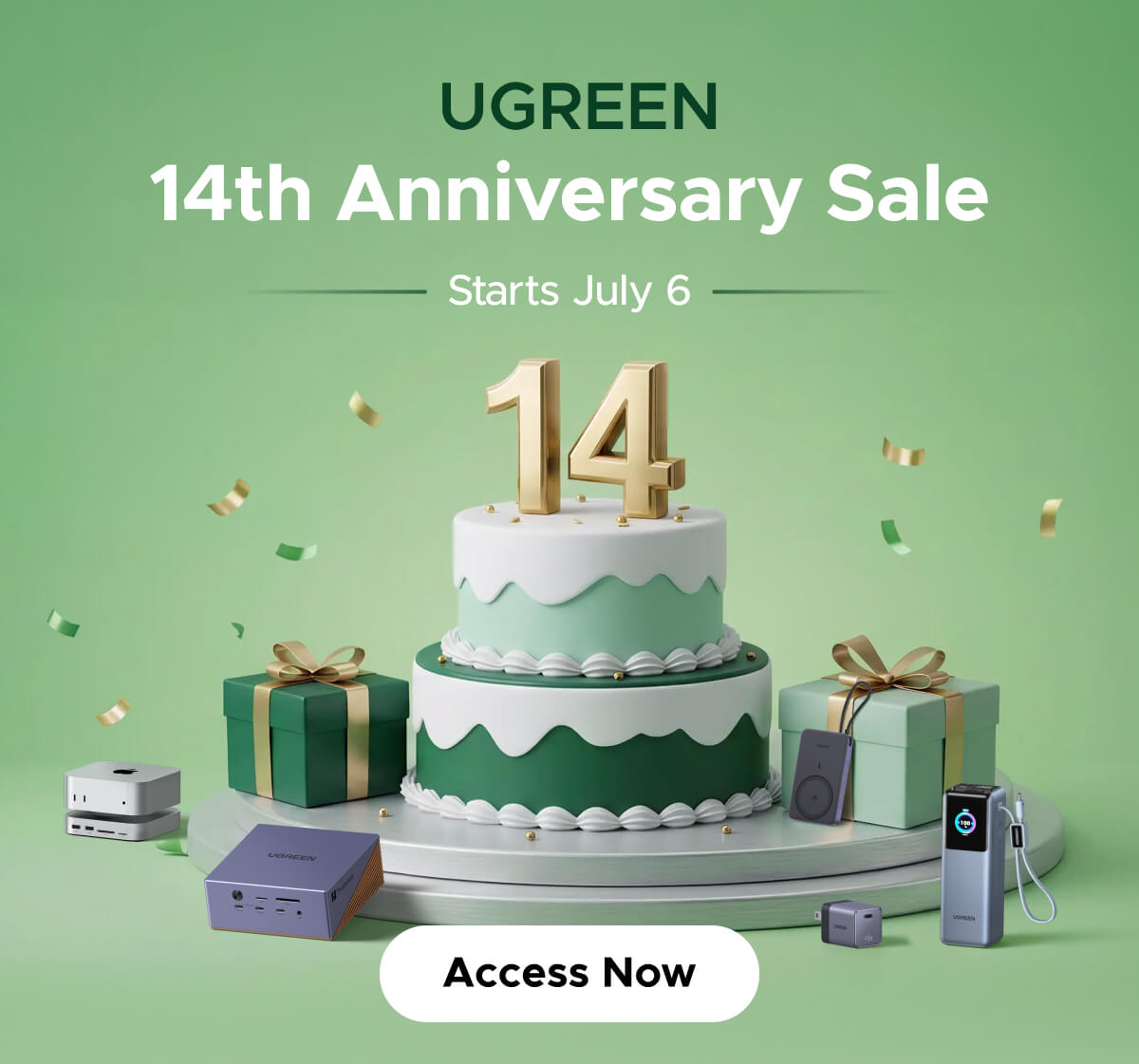 UGREEN  14th Anniversary Sale 
