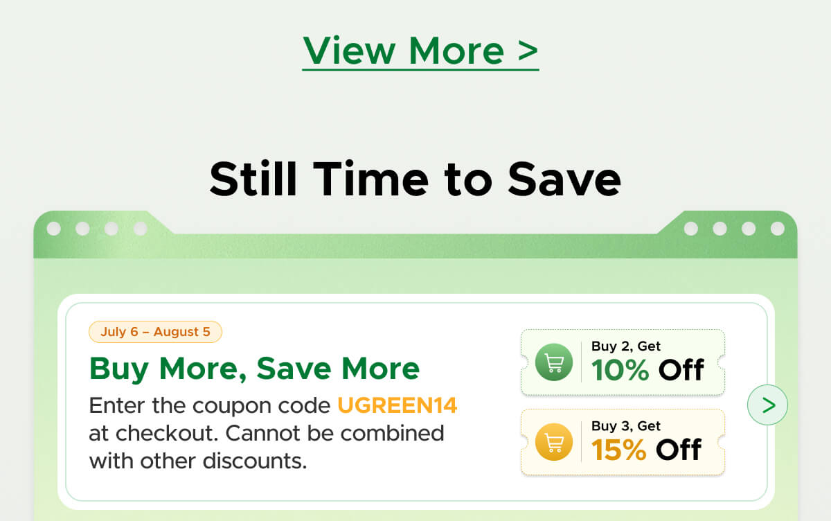 Still Time to Save