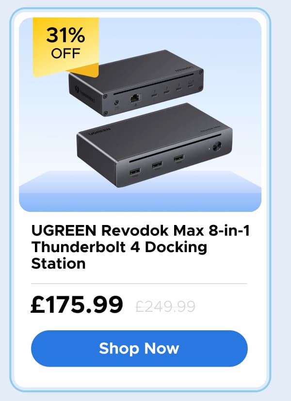 UGREEN Revodok Max 8-in-1 Thunderbolt 4 Docking Station
